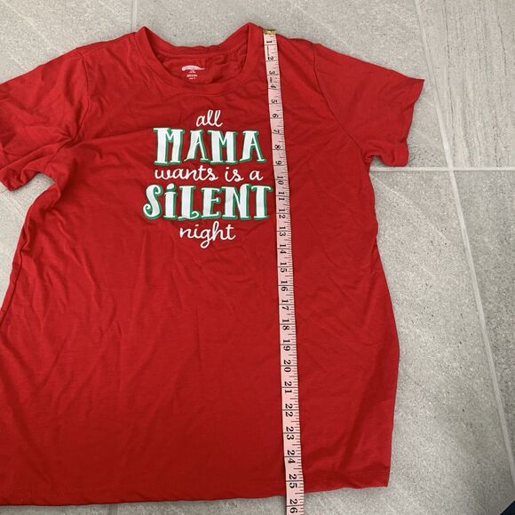 Holiday Time Red Womens Christmas Shirt Size L - Picture 4 of 4